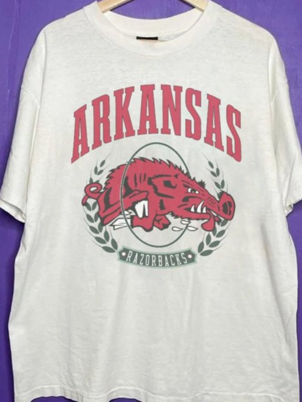 90s Arkansas Razorbacks Football Shirt, University of Arkansas Shirt tee